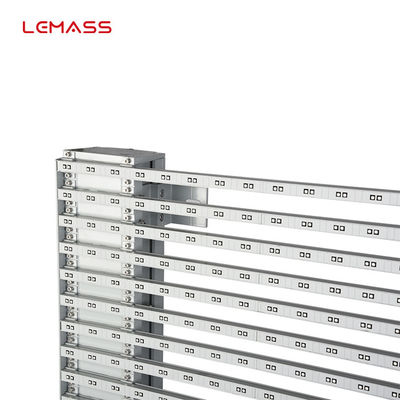 P8 상용 투명 LED display1000*500mm LMS-메시 맞춘 출현 색