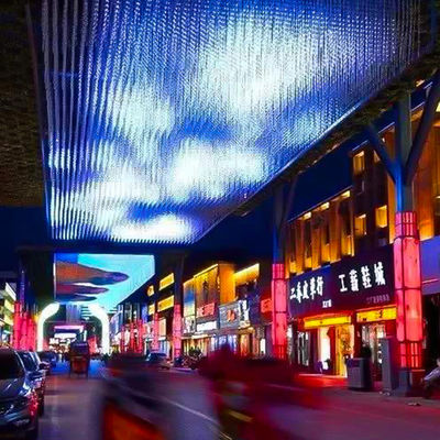 P2.6 SMD 2108 창조적 LED 디스플레이 화면, 야외인 모듈 투명한 LED 디스플레이