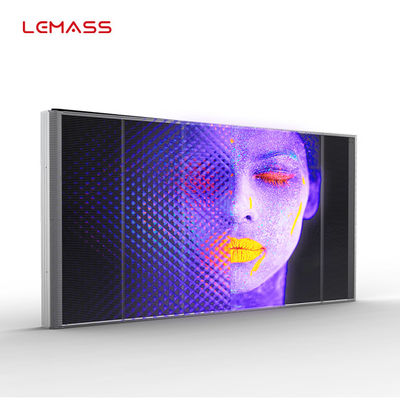 상업적 LED 디스플레이 투명한, SMD 3510 주도하는 화면 P3.9 높은 투명성