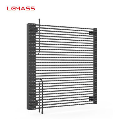 P15.6 하락 RGB 야외 LED 디스플레이 캐비넷 투명한 7000 시디 / 스큐텀 밝기