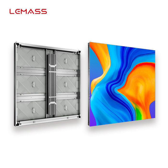 SMD 2727 야외 고정된 LED 디스플레이 P5.7은 IP65 960×960mm 사이즈를 방수 처리합니다