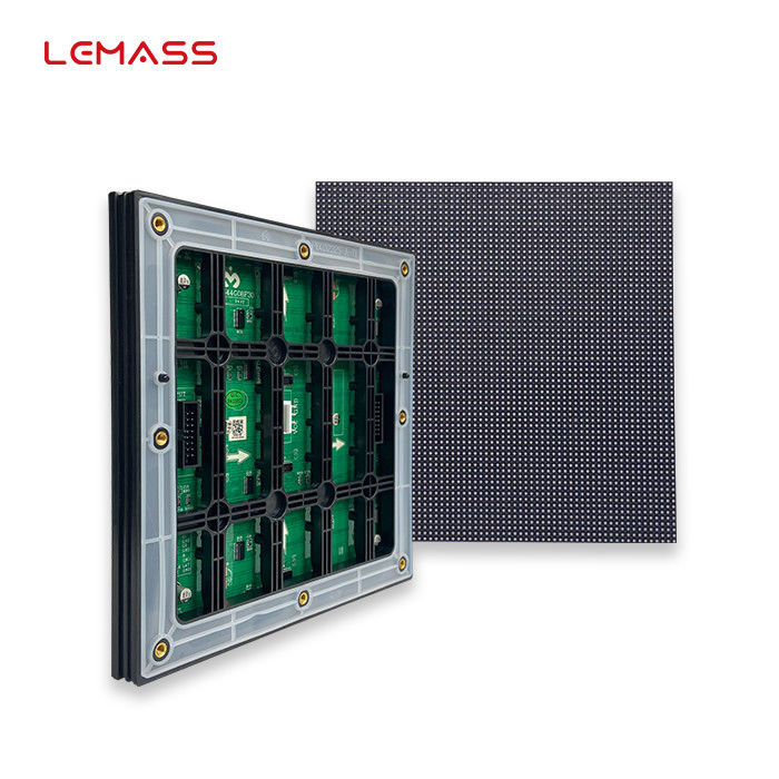 P6 야외 LED 디스플레이 모듈 풀 컬러 192×192mm 크기는 3D HDR 디스플레이를 지원합니다