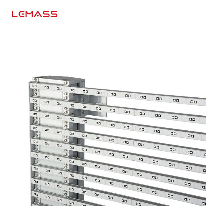P8 상용 투명 LED display1000*500mm LMS-메시 맞춘 출현 색