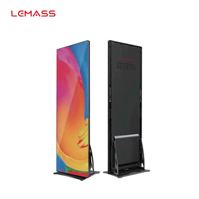 P1.9 현명하 LED 포스터 디스플레이, 휴대용 커머셜 LED 화면 2.5 센티미터 두께